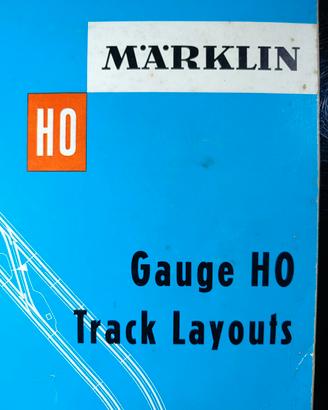Märklin 0331 Track Layouts Booklet Gauge HO