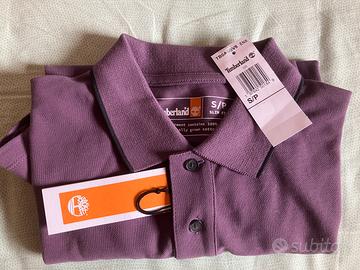 Polo Timberland viola taglia S nuova