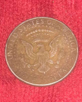 mezzo dollaro argento