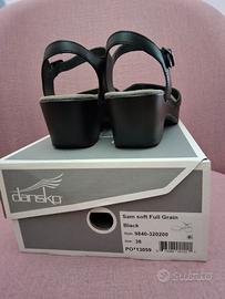 Dansko Sam Soft Full Grain n. 38 - Pelle nera