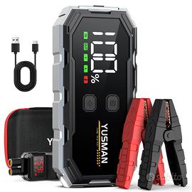 YUSMAN Booster Avviamento Auto - 4000A Portatile A