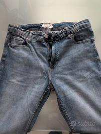 Jeans Terranova Blu Denim Uomo 