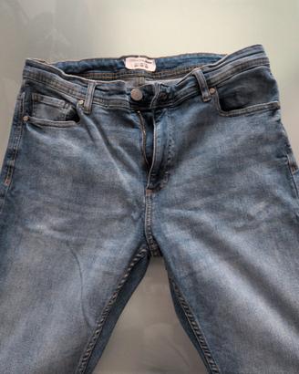Jeans Terranova Blu Denim Uomo 