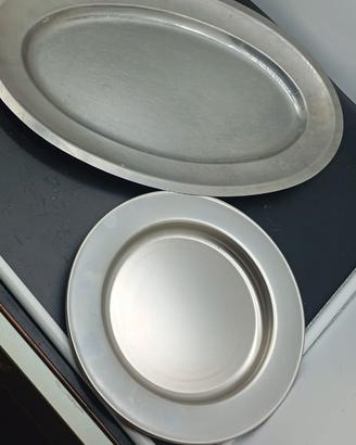 Stock 60 Vassoi Acciaio Inox Professionali - Varie