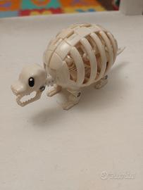 Bandai Egg Monster dinosauro scheletro 1987