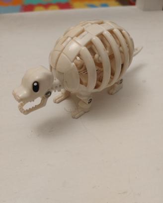 Bandai Egg Monster dinosauro scheletro 1987