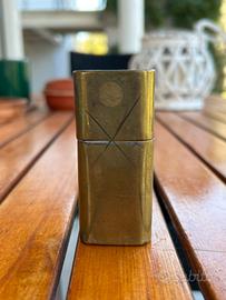Accendino vintage in ottone trench art