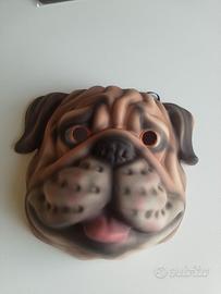 Maschera di carnevale a forma di cane