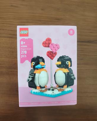 Lego 40886 pinguini innamorati nuovo