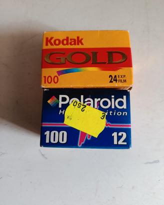 due pellicole macchina fotografica vintage