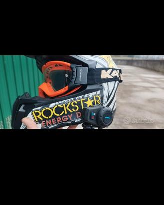 stivali unisex , casco motocross 