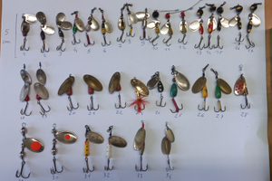 Accessori pesca spinning cucchiaini