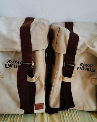 due borse originali Royal Enfield per Classic 350