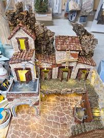 presepe fatto a mano 