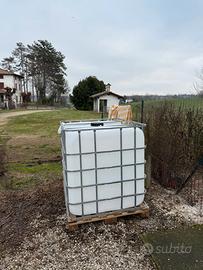 Serbatoio 1000L Cubo IBC per Acqua/Orto