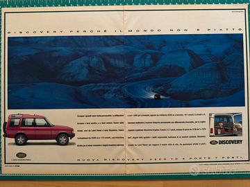 Land Rover Discovery pubblicità originale vintage