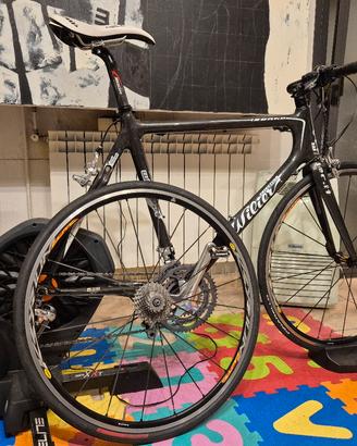 wilier Izoard Ultegra Shimano e rullo Elite XRT