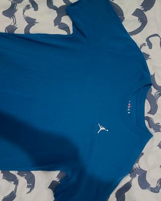maglietta Jordan blu estiva 