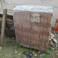 Mattoni pieni anticati in cotto