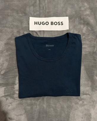 T-shirt Hugo Boss blu scuro uomo taglia XXL