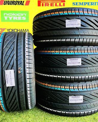 X4: Estive 255/35R19 96Y -UNIROYAL- al 75% e 90%