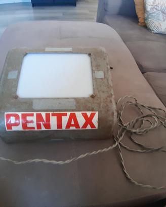 insegna pentax anni 60 rara