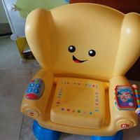 poltroncina del cagnolino fisher price