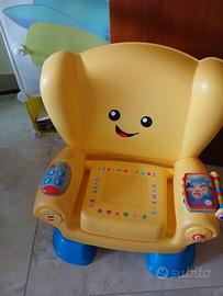 poltroncina del cagnolino fisher price