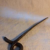 Spannocchiatore in ferro battuto, antico.