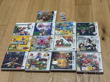 Lotto giochi Nintendo 3DS (Mario, Zelda, ecc.)