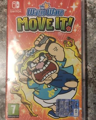 Wario ware move it nintendo switch nuovo sigillato