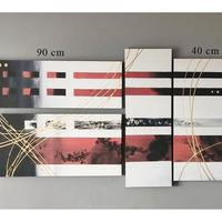 Quadro stampa su tela - set da 4 pezzi