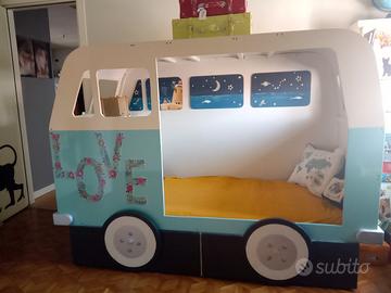 Letto artigianale per bambino/a Volkswagen T1