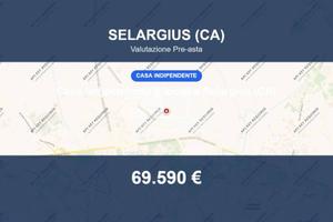 Immobile in asta di 115 m² a Selargius