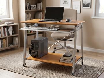 Scrivania salva spazio 87 larghezza 60 prof 72 alt