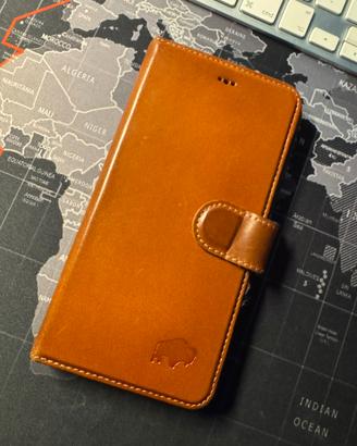 Custodia in vera pelle Iphone XS Max