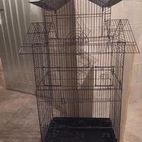 Gabbia per uccellini col. nero