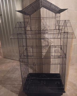 Gabbia per uccellini col. nero