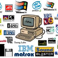 Computer Vintage Retro PC Dos Windows 95 98 gaming