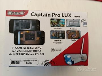 Telecamera fissa da esterno con visione notturna