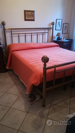 Struttura letto ottone