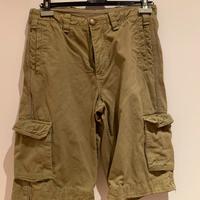 Bermuda verde militare unisex Lee Cooper 100% coto