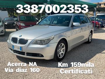 Bmw 520 520d Touring SW 1 prop. km certificati in 