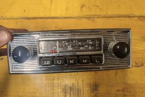 Autoradio Blaupunkt Frankfurt anni60 12V originale