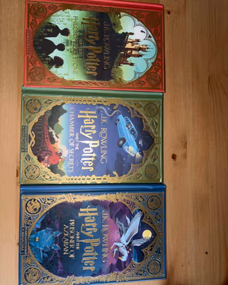 Harry Potter edizione MinaLima anni 1-3