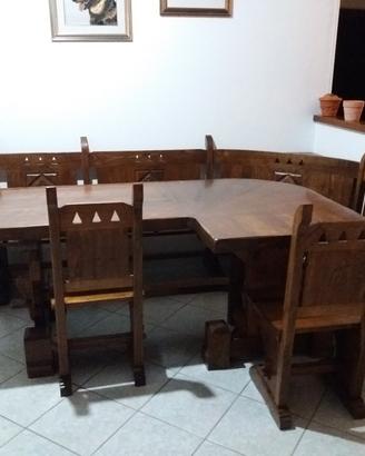 tavolo e panca