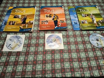 Libri francese medie "Tout Court" 3 volumi