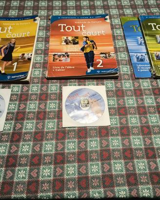 Libri francese medie "Tout Court" 3 volumi