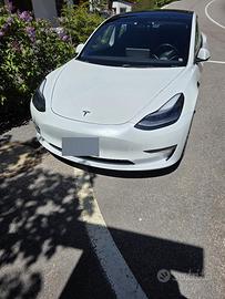 TESLA MODEL - 3 long range - bianco perlato