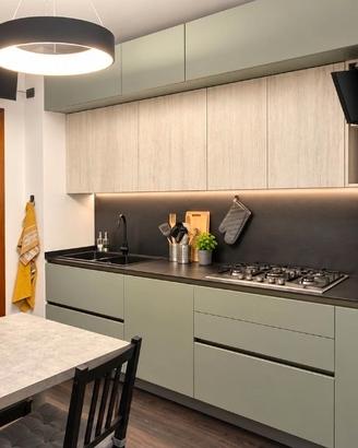 cucina 2024  febal color salvia